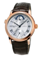Frederique Constant FC-750MC4H4 Classic Hybrid Manufacture Rose Gold Silver Dial