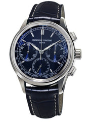 Frederique Constant FC-760N4H6 Flyback Chronograph Manufacture Blue Dial