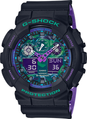 Casio G-Shock GA100BL-1A Analog-Digital Shock Resistant Watch