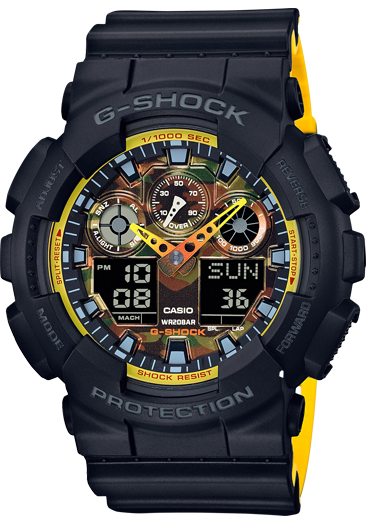 Casio G-Shock Ana-Digital GA100BY-1A