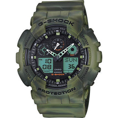 Casio G-Shock Ana-Digital 3 Eye Marble GA100MM-3A