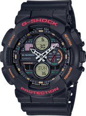 G-Shock GA140-1A4 Ana-Digi 3-Eye 2019 Red/Orange