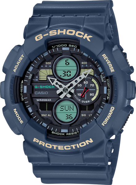 G-Shock GA140-2A Ana-Digi 3-Eye 2019 Navy