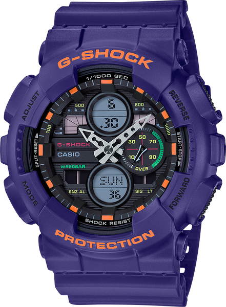 G-Shock GA140-6A Ana-Digi 3-Eye 2019 Red