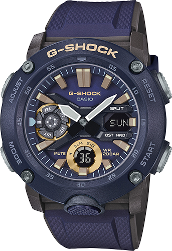 Casio G-Shock GA2000-2A Digital Shock Resistant Watch