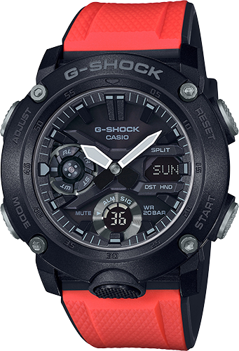 Casio G-Shock Ana-Digital "G Carbon" GA-2000E-4