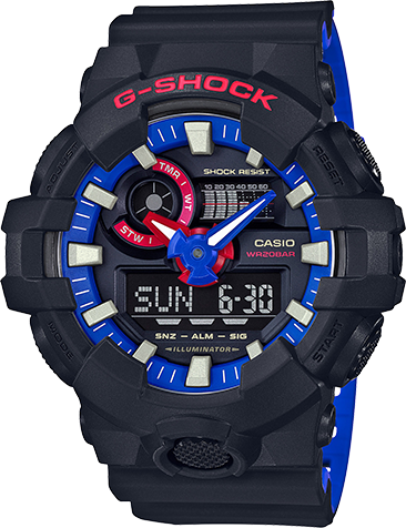 G-Shock Ana/Digital Super Illuminator GA700LT-1A