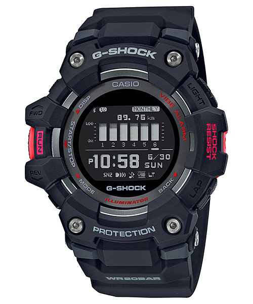 G-Shock GBD100-1 G-SQUAD Bluetooth GPS Step Counter