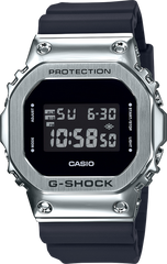G-Shock GM5600-1 Stainless Steel Square Face