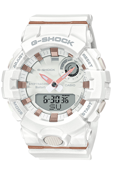 G-Shock GMAB800-7A S Series Bluetooth Step Tracker White Core