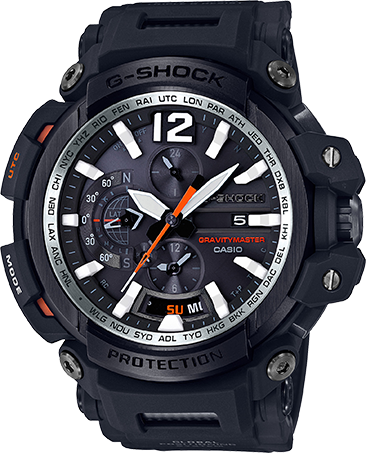 Casio G-Shock Aviation GPS Hybrid Gravity Master Bluetooth GPW2000-1A