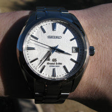 Grand Seiko Spring Drive Power Reserve Titanium Snowflake SBGA011