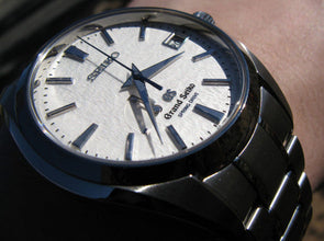 Grand Seiko Spring Drive Power Reserve Titanium Snowflake SBGA011