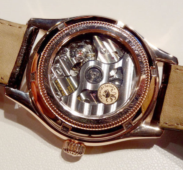 Buy a Grand Seiko Hi-Beat Special 18kt Rose Gold SBGH022 from an