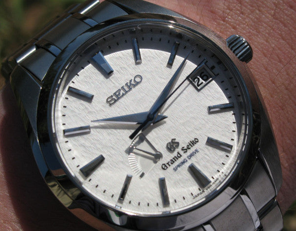 Grand Seiko Spring Drive Power Reserve Titanium Snowflake SBGA011