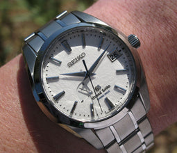 Grand Seiko Spring Drive Power Reserve Titanium Snowflake SBGA011