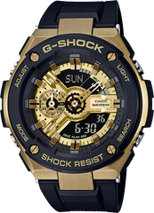 G-Shock G-Steel Black and Gold  GST400-1A9