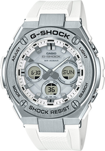 G-Shock G-Steel White and Stainless Steel GSTS310-7A