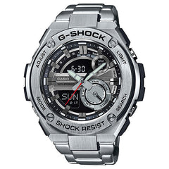 Casio G-Shock G-Steel 2nd Generation 3D Black Dial GST210D-1ACR