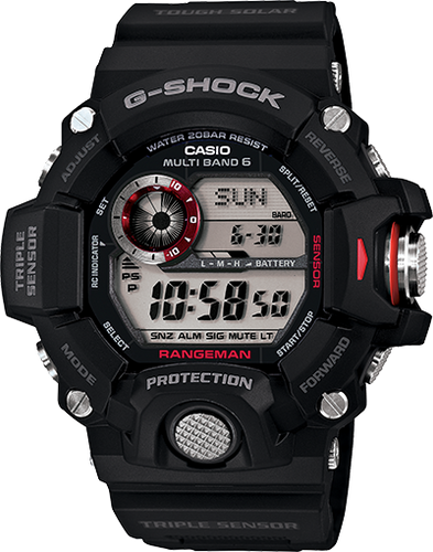 G-Shock Rangeman Limited Atomic Solar Black GW9400-1CR