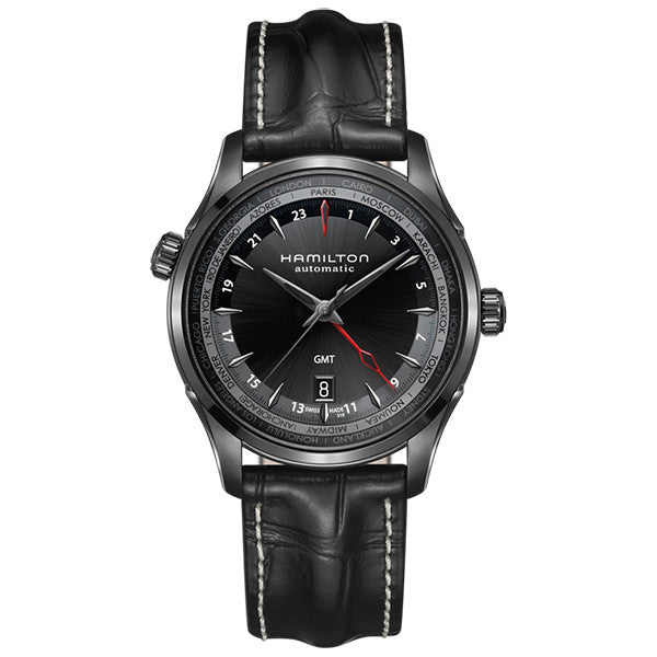 HAMILTON JAZZMASTER GMT FULL BLACK LIMITED EDITION H32685731