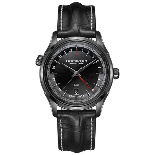 HAMILTON JAZZMASTER GMT FULL BLACK LIMITED EDITION H32685731