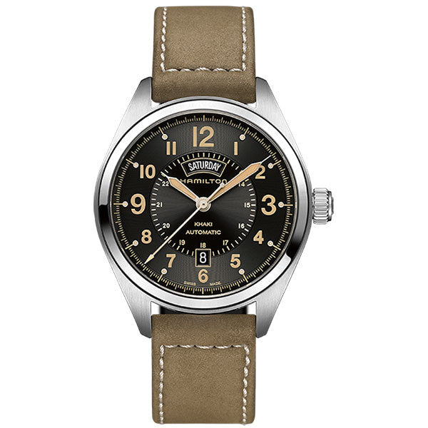 HAMILTON KHAKI FIELD DAY DATE AUTO H70505833
