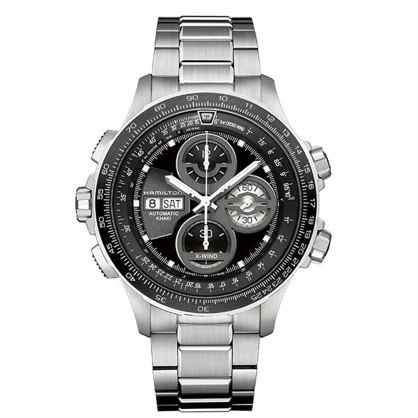 HAMILTON KHAKI AVIATION X-WIND AUTO CHRONO H77766131