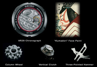 Seiko Ananta Kumadori Chronograph Limited Edition SRQ015 Pre-owned