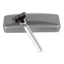 Hirsh Luxury Razor - Silver Resin with Aluminum Core - Gillette Mach 3 (HL-M5SS)