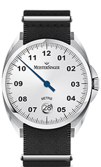 MeisterSinger Metris White Dial ME901