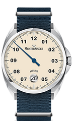 MeisterSinger Metris Ivory Dial ME903