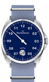 MeisterSinger Metris Blue Dial ME908