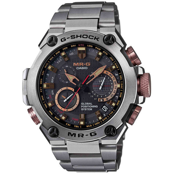 Casio G-Shock MR-G GPS Atomic Solar Hybrid MRG-G1000 MRGG1000DC-1A