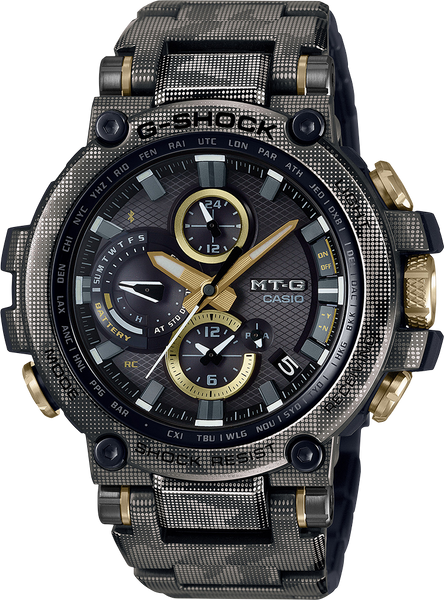 G-Shock MTGB1000DCM-1 Stainless Steel Camo Printed Limited Edition Bluetooth Enabled