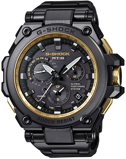 Casio MT-G Metal Twisted G-Shock GPS Hybrid MTG-G1000 MTGG1000GB-1A