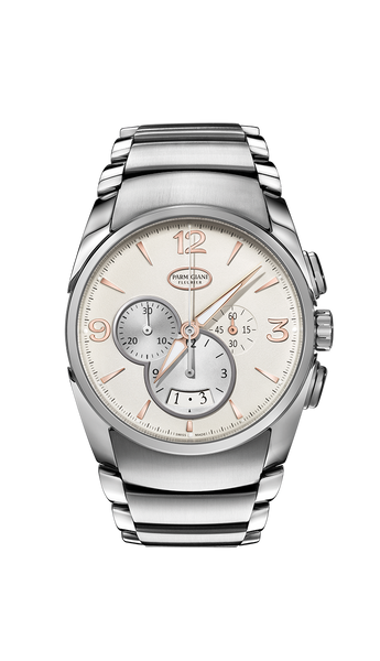 Parmigiani PFC274-0002400-B33002 Metrographe Steel Grained White