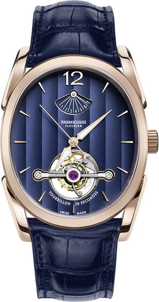 Parmigiani PFH750-1000600-HA3141 Ovale Tourbillon Rose Gold Abyss