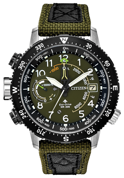 Citizen Eco-Drive BN5050-09X Promaster Tough Altichron