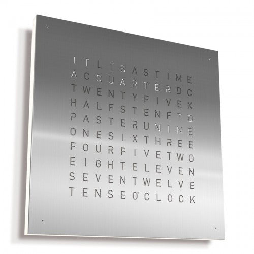 QLOCKTWO CLASSIC STEEL