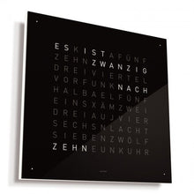 QLOCKTWO CLASSIC black ice tea (black)