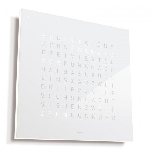 QLOCKTWO CLASSIC vanilla sugar (white)