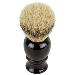 Hirsh Luxury Silvertip Badger Shaving Brush - Black