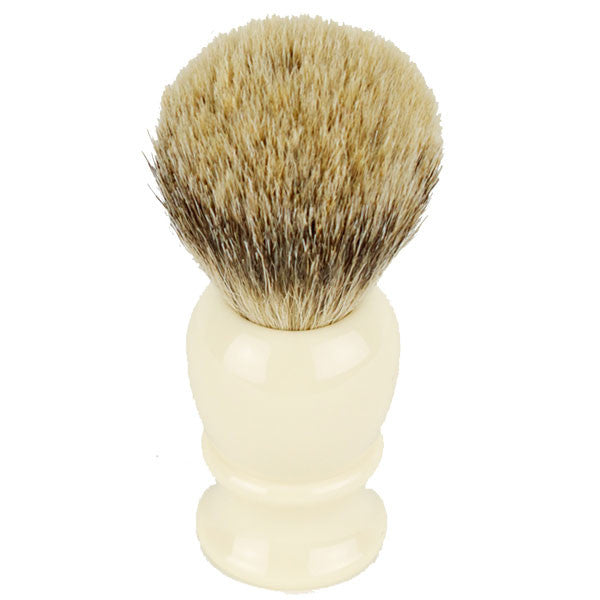 Hirsh Luxury Silvertip Badger Shaving Brush - Ivory (hl-sb15r)