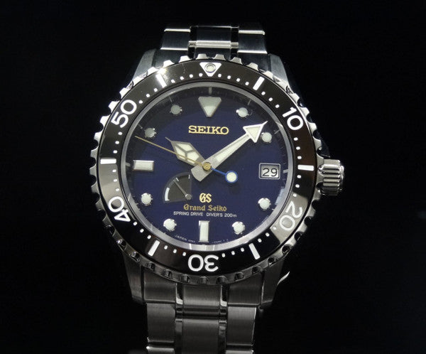Grand Seiko Spring Drive Diver Limited Edition Blue - SBGA071