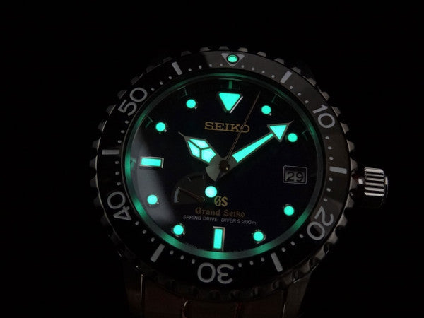 Grand Seiko Spring Drive Diver Limited Edition Blue - SBGA071