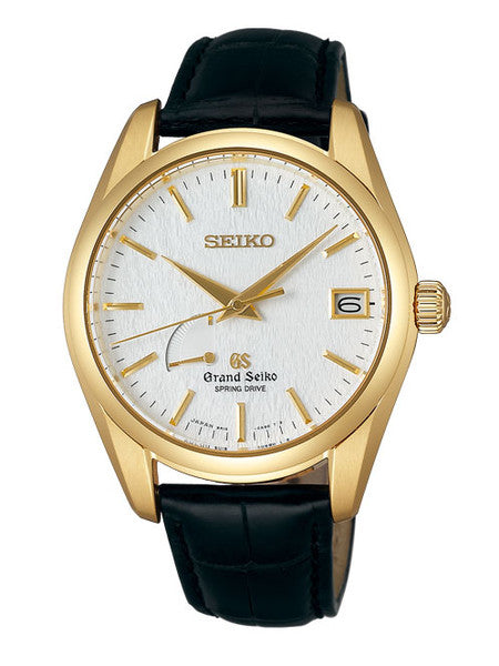 Grand Seiko Spring Drive Special Snowflake 18kt Yellow Gold SBGA090