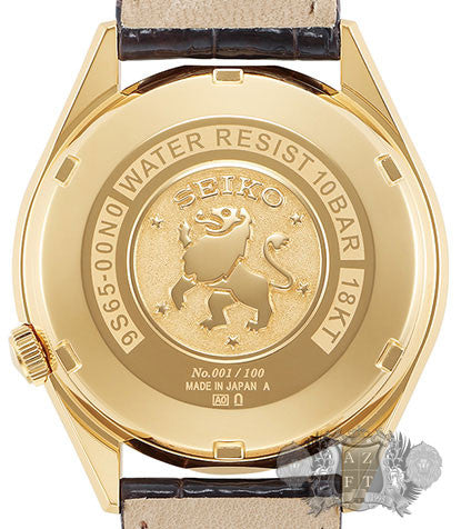 Grand Seiko Historical Collection 62GS Automatic 18k Yellow Gold SBGR092  4/100