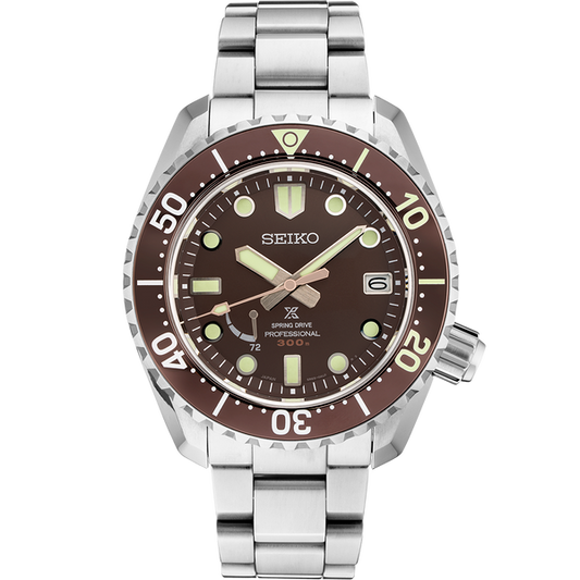 Seiko Prospex SNR041 Spring Drive GMT Power Reserve Root Beer Dial Automatic Limited to 200 Pieces
