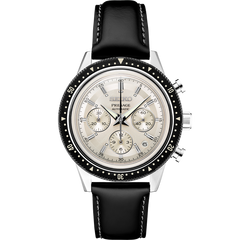 Seiko Presage SRQ031 White Dial Chronograph